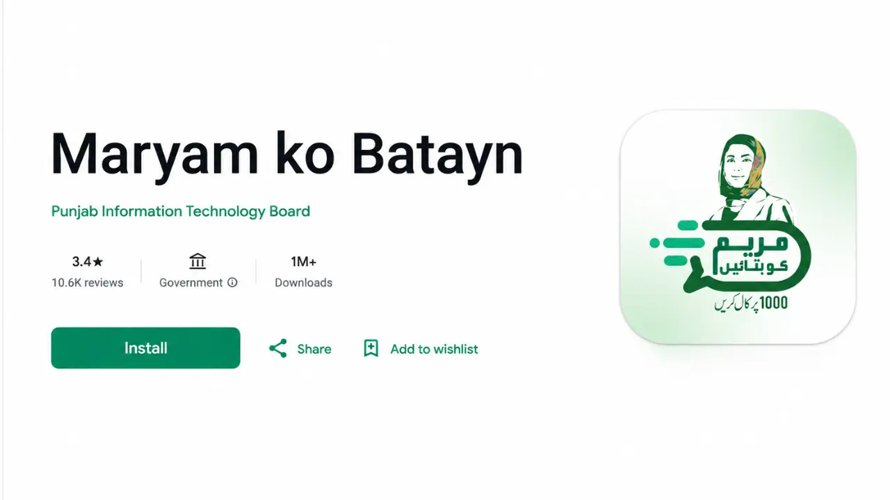 Maryam Ko Batayn Mobile App