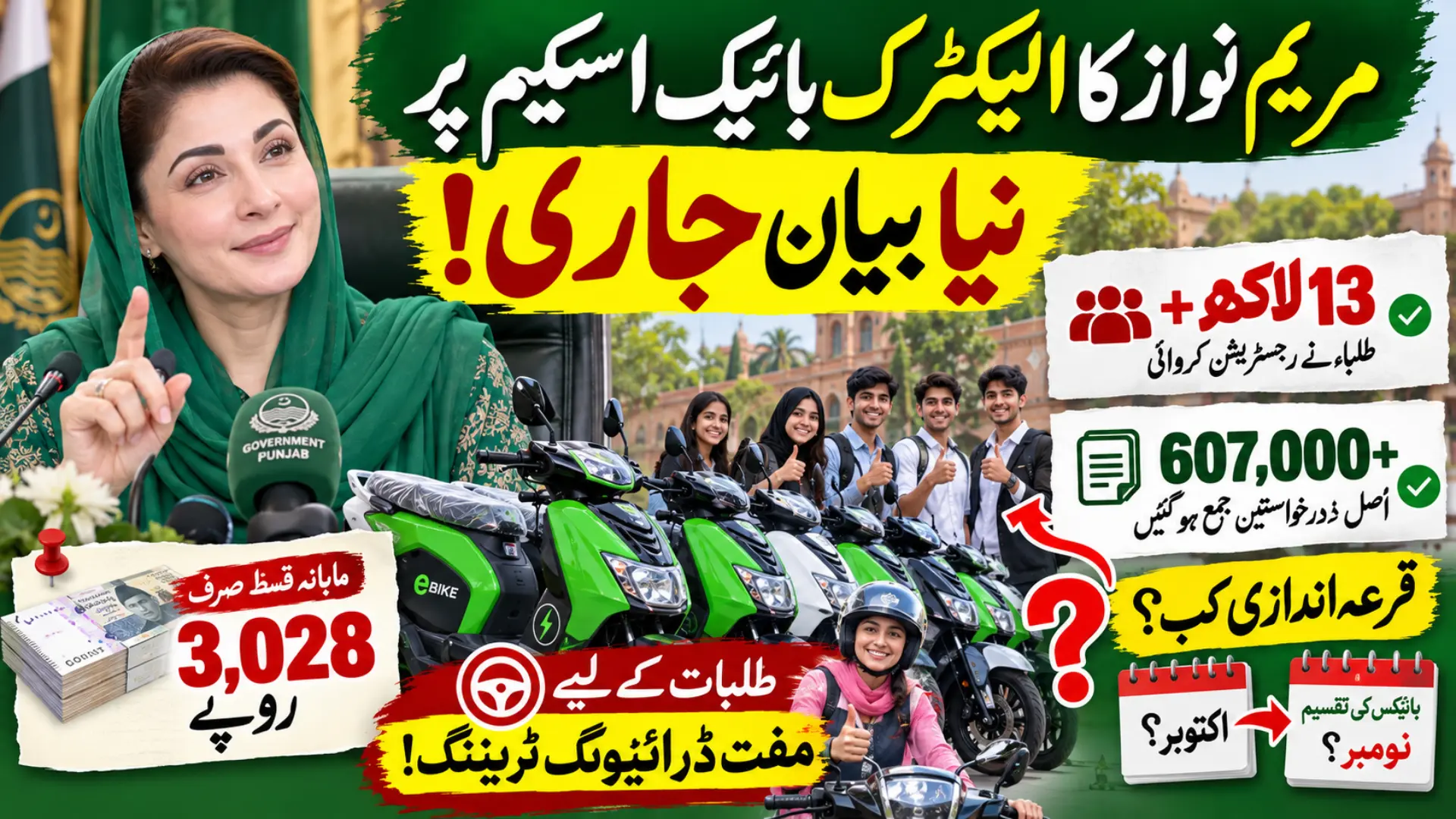 CM Student Electric Bike Scheme Draw Update 2026 (Step-by-Step Guide)